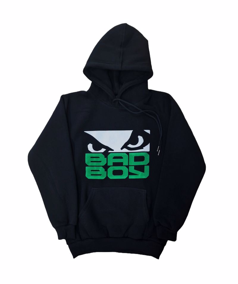 BAD BOY Logo green FOuTER KOuKOuLA - black